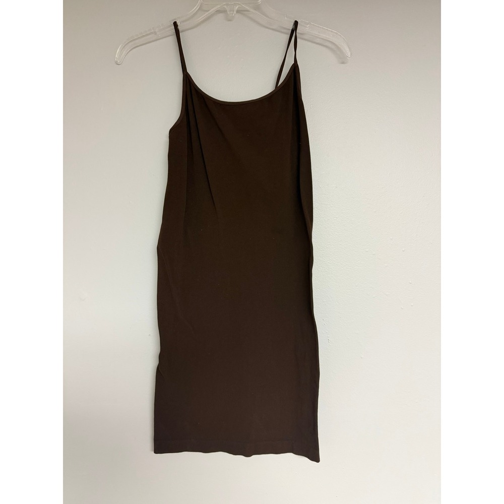 Nikibiki Brown Seamless Longline Camisole Tank Top One Size NKB15154